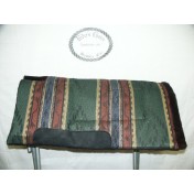 Sioux Green Built Up Cut Back Saddle Pad